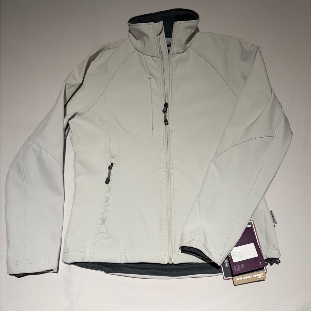 Landway Women's Softshell Utility Jacket in Cream 9902 NWT